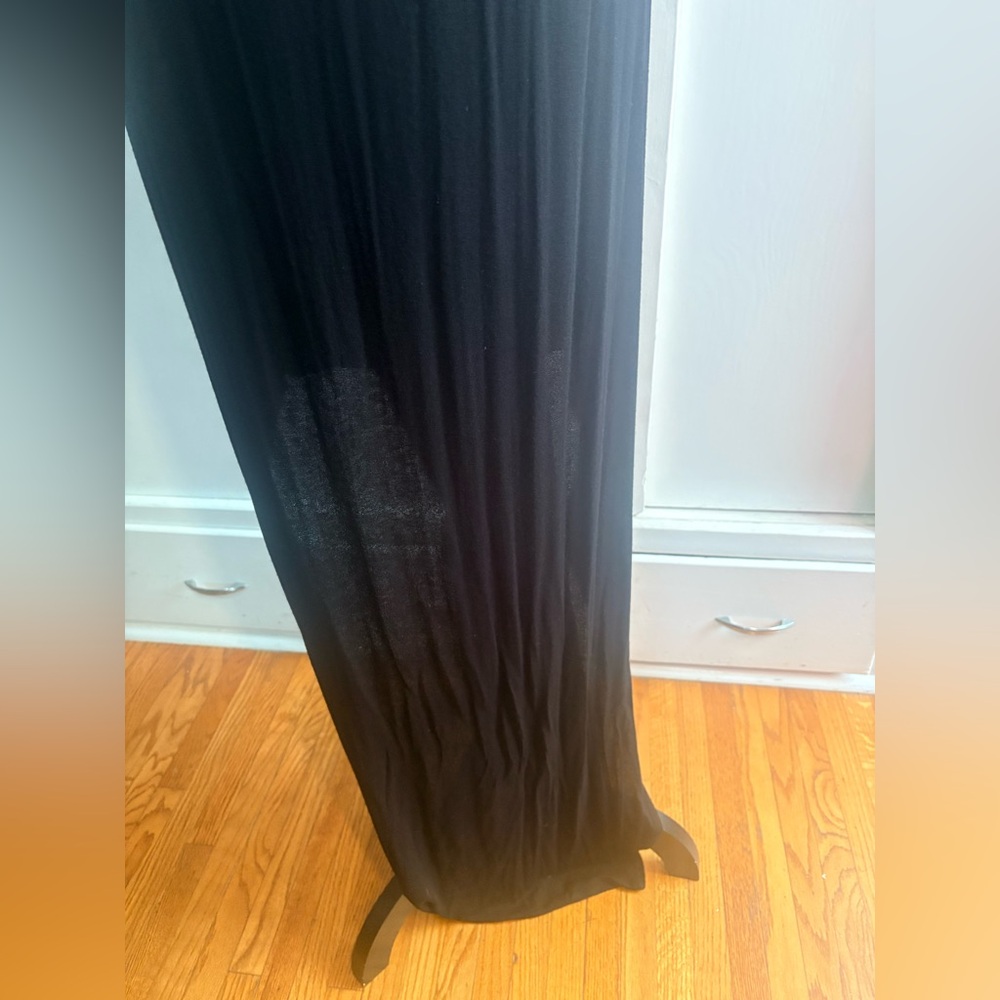 One-of-a-Kind Custom Long Black Dress - Picture 10 of 10